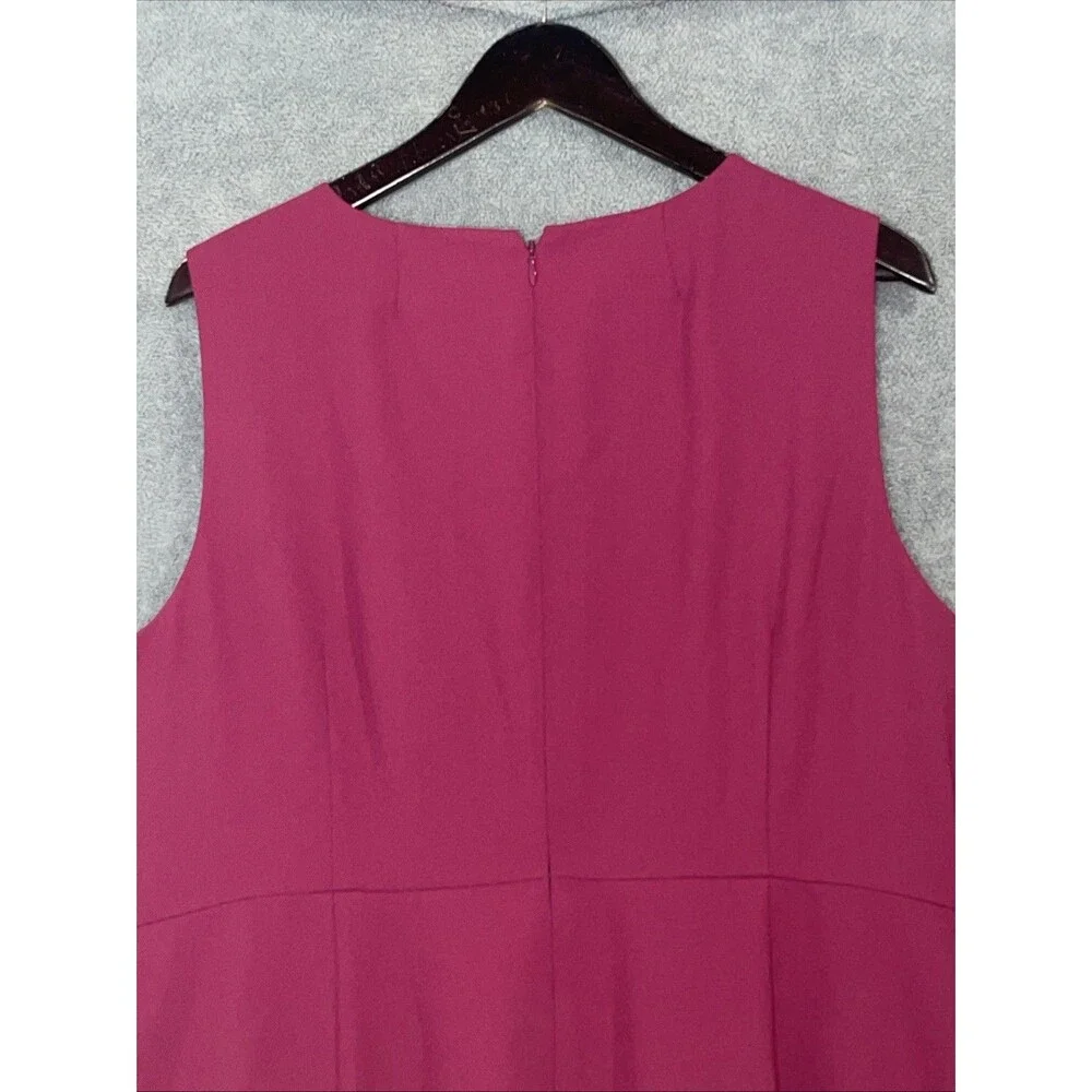 J Crew Dress Womens 18 Pink Career‎ Professional Office Timeless Classy Classic
